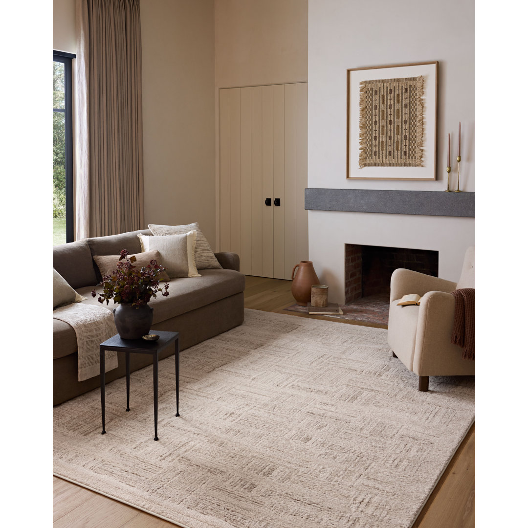 Amber Lewis x Loloi Monty Ivory / Taupe Area Rug